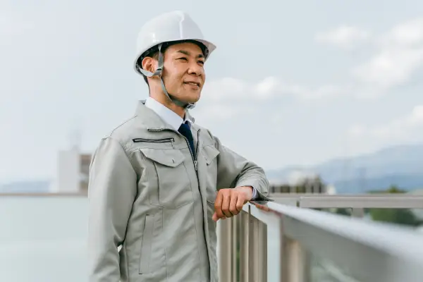 地域密着の現場作業員