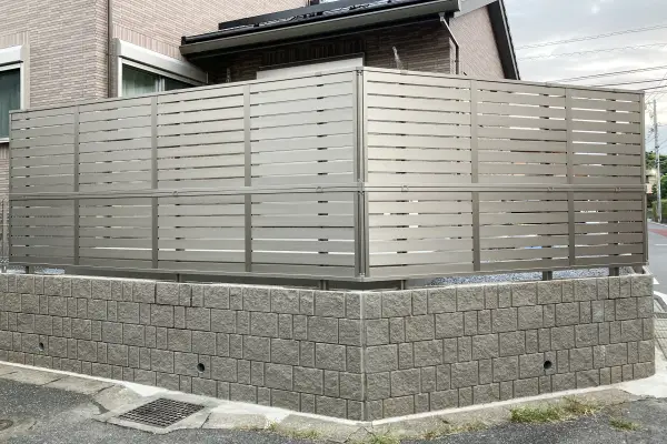 フェンスの外構工事
